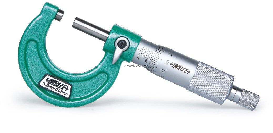 INSIZE 320325A OUTSIDE MICROMETER 025MM